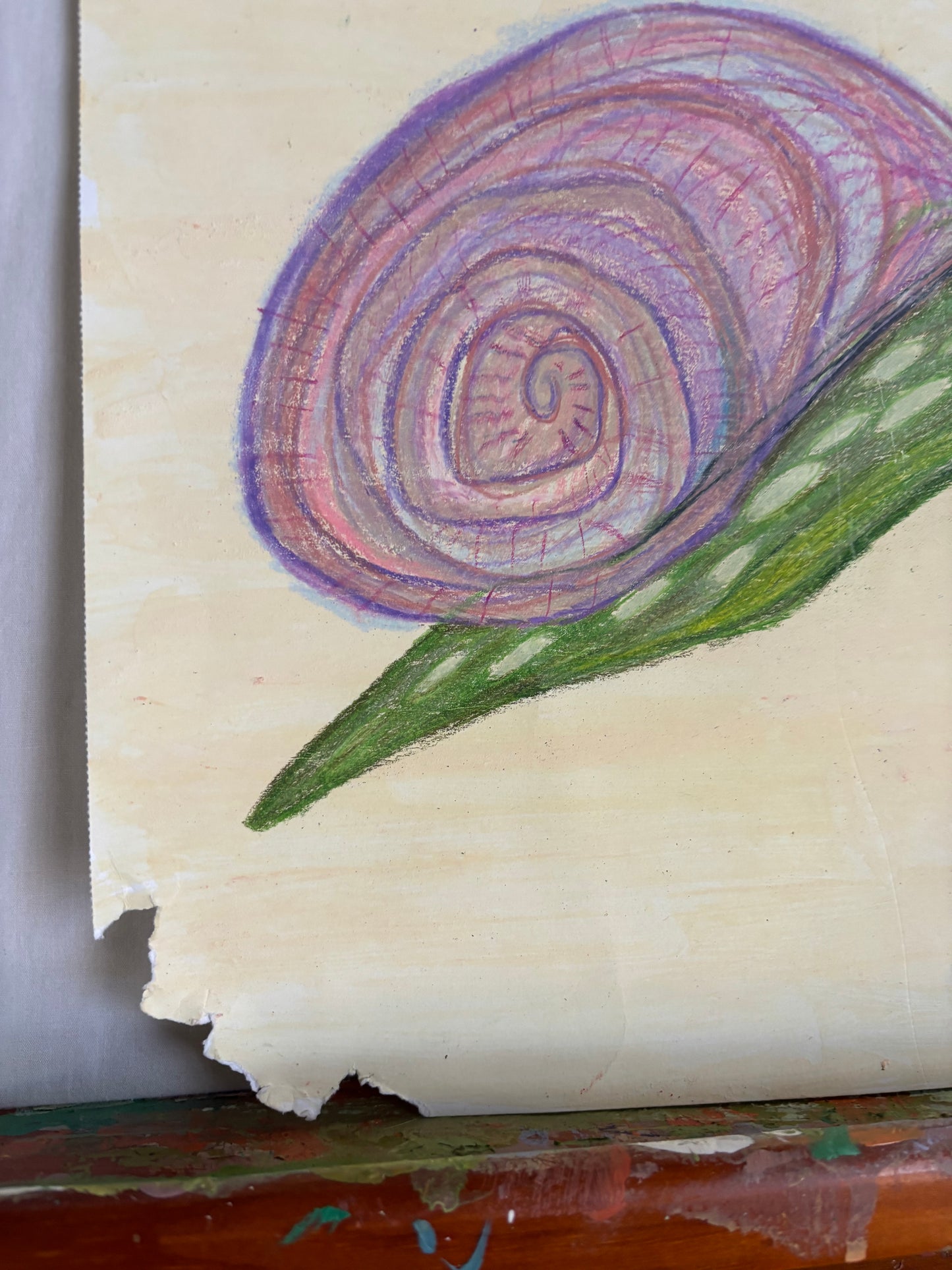 "Snail Man" original art