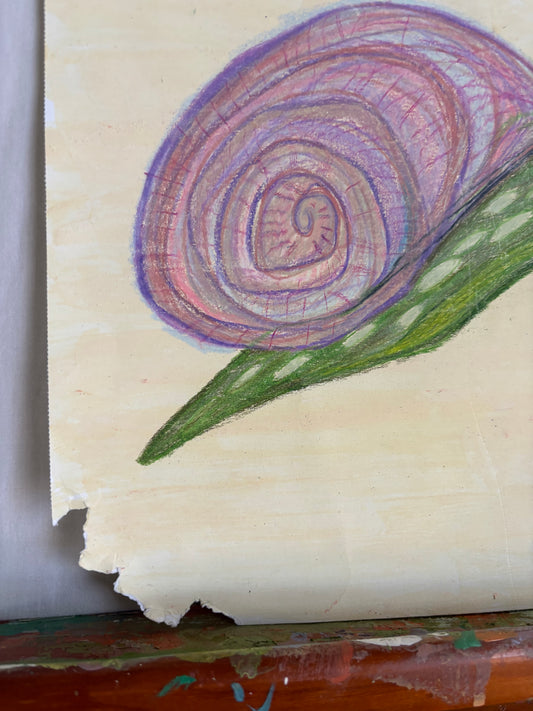 "Snail Man" original art