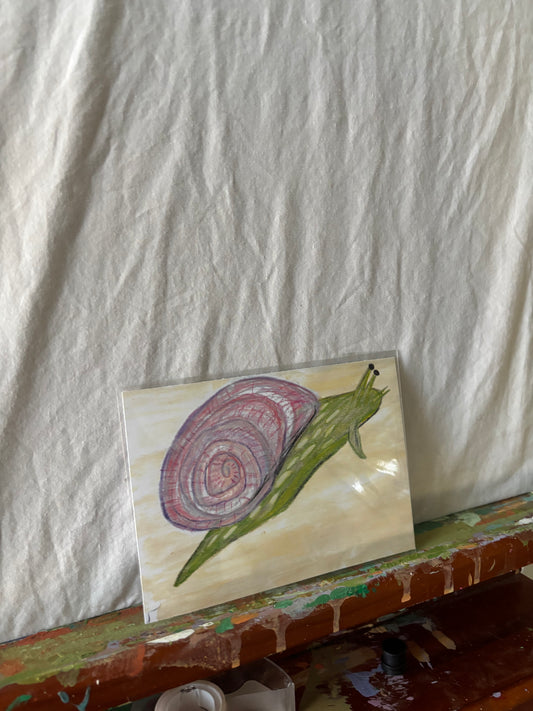 Snail Guy Print