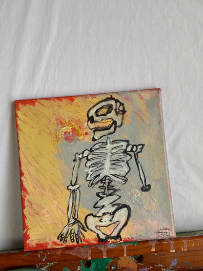 "Benny, After the Fall" original canvas art