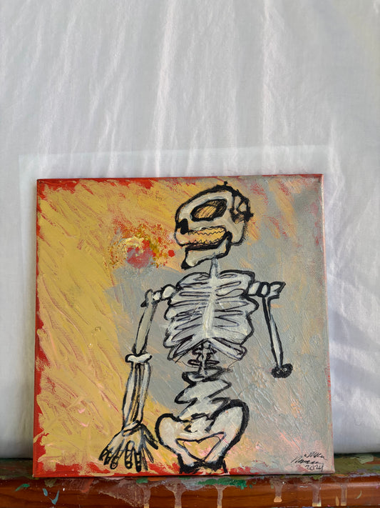 "Benny, After the Fall" original canvas art