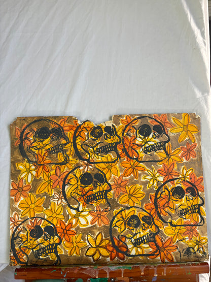 "Reaching Out" original art