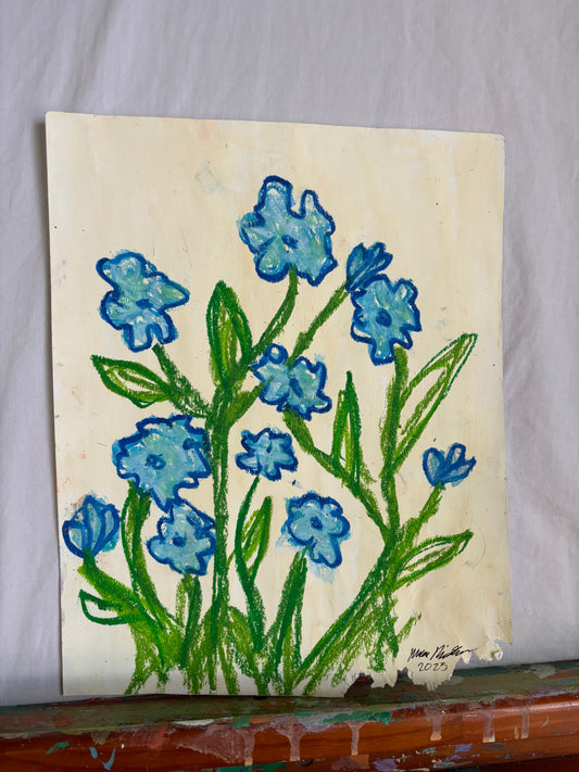 "Bite of Blue" original art