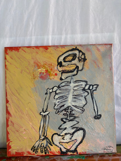 "Benny, After the Fall" original canvas art