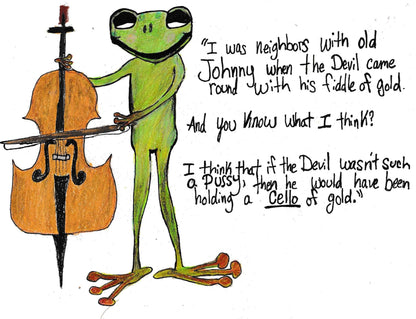 "Old Johnny's Neighbor" print